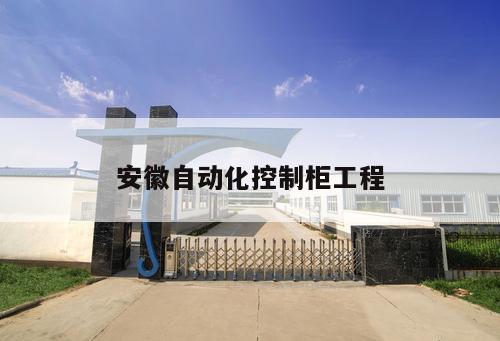 安徽自動化控制柜工程