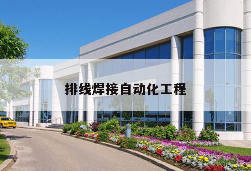 排線焊接自動化工程